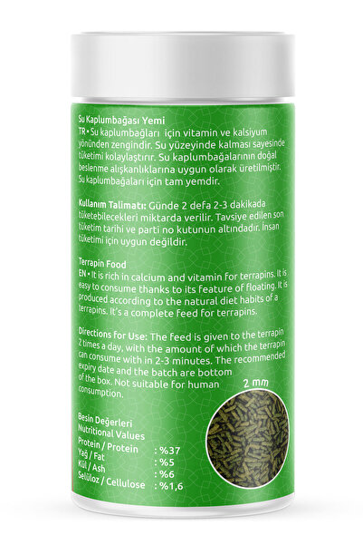 ATLANTİK Kaplumbağa Yemi 100ml