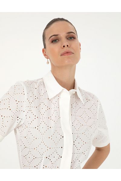 Pierre Cardin بذلة منسوجة إكرو 50284904 -VR019