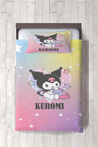 dekomingo GÖKKUŞAĞI KUROMİ BEBEK VE ÇOCUK ODASI YATAK ÖRTÜSÜ