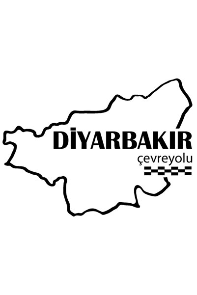 Generic Brand ملصق جديد مخصص من Diyarbakır مقاس 12*9 سم
