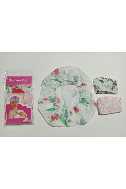 Genel Markalar (24 PAKET) 3lü Duş Bonesi Saç Bonesi Su Geçirmez , Hijyenik Or...