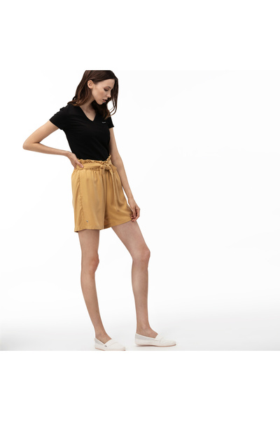 Lacoste Kadın Açık Sarı Şort