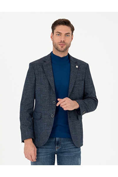 Pierre Cardin Lacivert Slim Fit Ceket 50288523-VR033