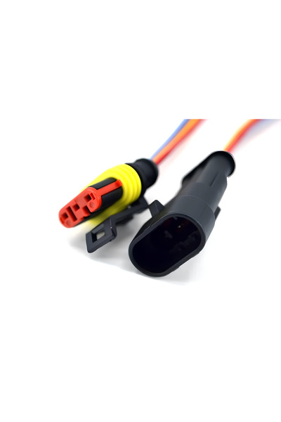 Genel Markalar Süper Seal Elektrik Soketi 1 Takım 3 Pin 3 Kablolu Su Geçirmez...