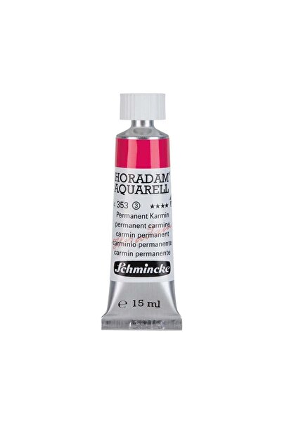 Schmincke Horadam Aquarell Artist Sulu Boya 15 ml Tüp Seri 3 353 Permanent Ca...