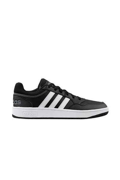 adidas Hoops 3.0 Black Sneakers - Daily Shoes