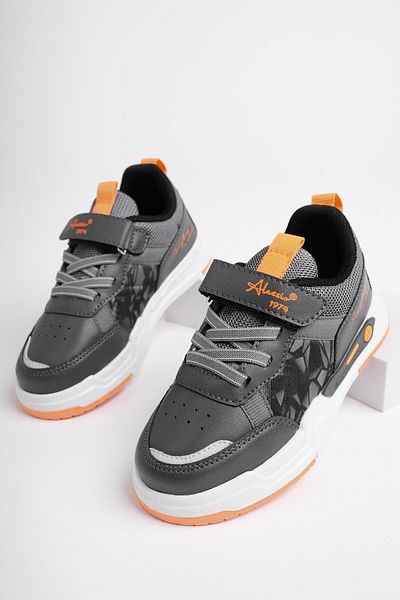 MUGGO GUMBALL Pantofi sport unisex pentru copii cu șireturi și velcro garantat