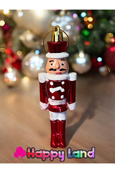 Happyland Fındıkkıran Kurşun Asker 13 Cm 1 adet Yılbaşı Ağacı Ağaç Süsü