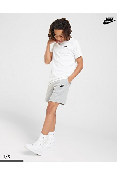 Nike Sportswear Tech Fleece (Boys') Gri Çocuk Şort