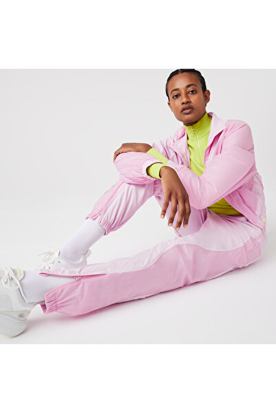 Lacoste Active Kadın Regular Fit Baskılı Pembe Eşofman Altı