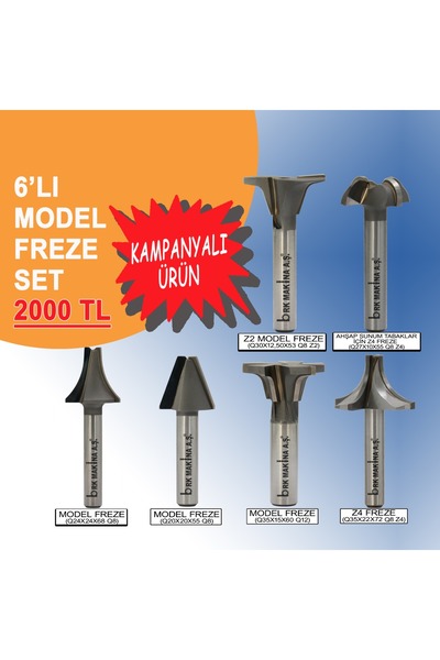 BRK 6 LI MODEL FREZE SET