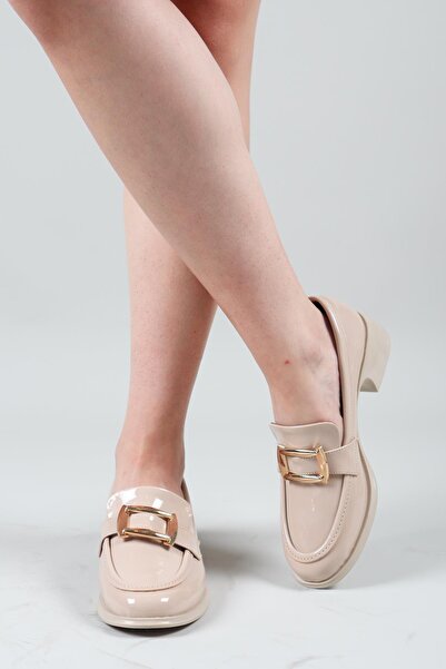 Birikon HANNA Gold Sa detaljem kopče Baletanke TEN