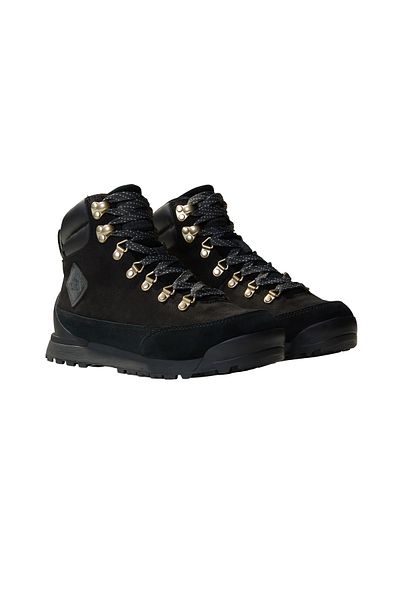 THE NORTH FACE حذاء خيمة من الجلد الأسود من Back-to-Berkeley IV - NF0A8A9EKX71