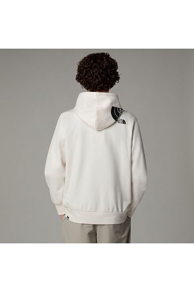 THE NORTH FACE M Hood Logo P/o Ανδρικό λευκό φούτερ Nf0a89ejqli1