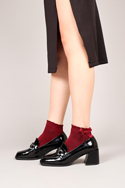 Birikon DACE Кроко З підборами ЧОРНІ