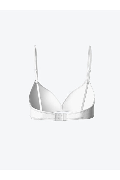 LC Waikiki Lcw Young White No Underwire Padding Flat First Bra