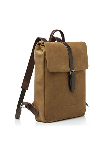 Castelijn & Beerens Veneto Business-Rucksack, RFID-geschütztes Leder, 39 cm Laptopfach