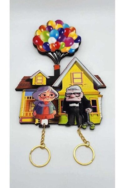 home made Yukarı Bak Anahtarlık 2.li