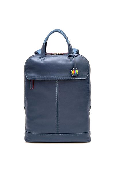 Mywalit Backpack leather 40 cm laptop compartment