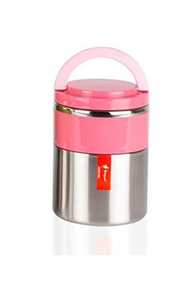 Penguen 2'li Yemek Termosu 304 Çelik Vakumlu