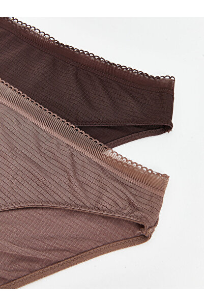 LC Waikiki Einfarbige Bikini-Slips im 2er-Pack