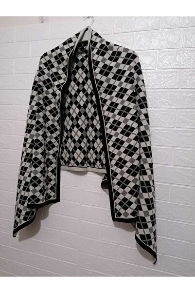 anne moda ankara 1. якість, в'язаний м'який трикотажний палантин / шаль