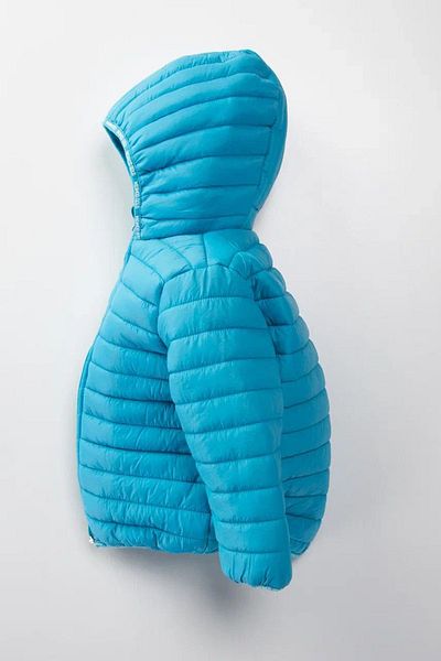 Minigimin Cicileri My Mini's Quilted Welsoft Lining Coat for 1-10 Years Old Children - Blue