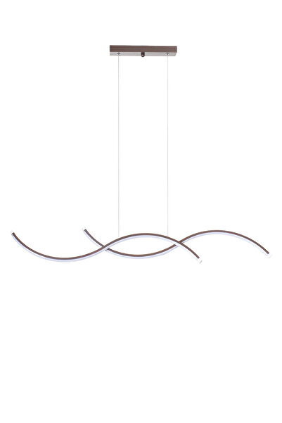 Modavize Monica Modern Tasarım Salon Yatak Odası Oda Mutfak Yemek Masası Üstü Beyaz Ledli 2 li Led Avize