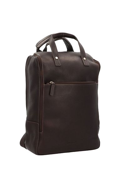 Harold's Campo backpack leather 45 cm laptop compartment