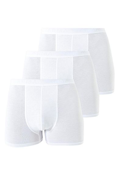 Arma Yıldız White Bamboo Ανδρικά Boxers - Συσκευασία των 3