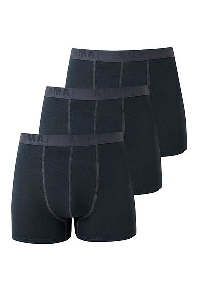 Arma Yıldız Smoked Bamboo Ανδρικά Boxers - Συσκευασία των 3