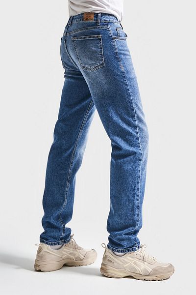 its basic Blugi bărbați Culoare Slim Fit Tesatura Lycra Denim