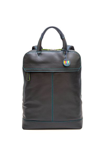 Mywalit Backpack leather 40 cm laptop compartment