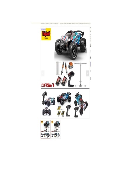 sfs elektrik 45KM/H 1:16 ELEKTRİKLİ SERVO MOTOR SPOR ARAÇ ARAZİ HS18322/HS183...
