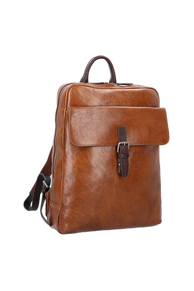 Castelijn & Beerens Rien backpack RFID leather 40 cm laptop compartment