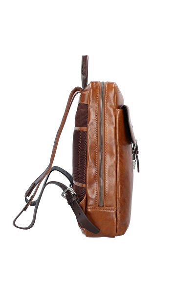 Castelijn & Beerens Rien Sırt Çantası RFID Leder 40 cm Dizüstü Bilgisayar Fach