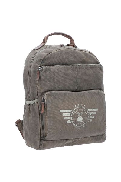 Greenburry Rucsac de aviator vintage de 43 cm - Laptopfach