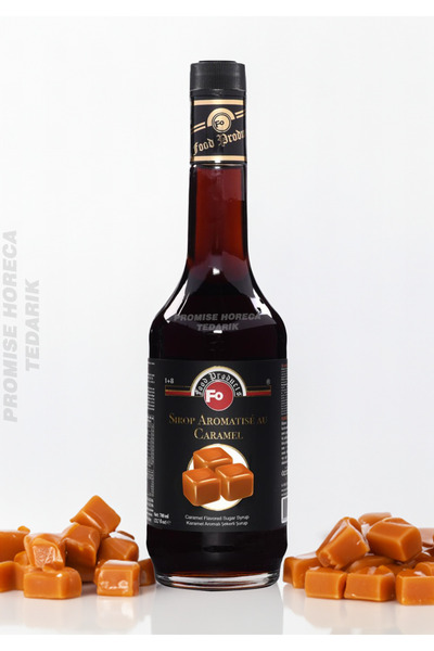 FO Karamel Aromalı Kokteyl Şurubu 700ml x 4 Adet