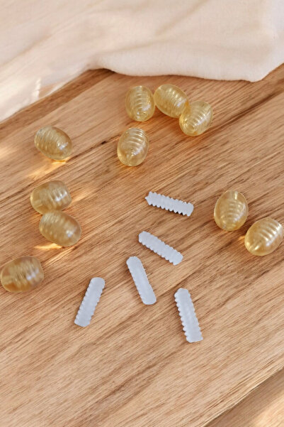 MGA DOĞAL TAŞ قلادة كليب المسمار كليب قفل قوس سوار كليب عقدة إخفاء المسمار 4 ...