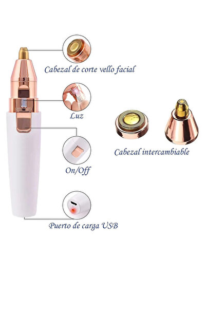 Genel Markalar Roxy Brows 2 Başlıklı Pilli Işıklı Kaş Bıyık Yüz Çevresi Kadın...