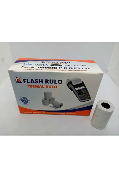 Genel Markalar 200 Adet Flash Rulo 56 Mm X 16 Metre Yazar Kasa Ve Pos Termal ...