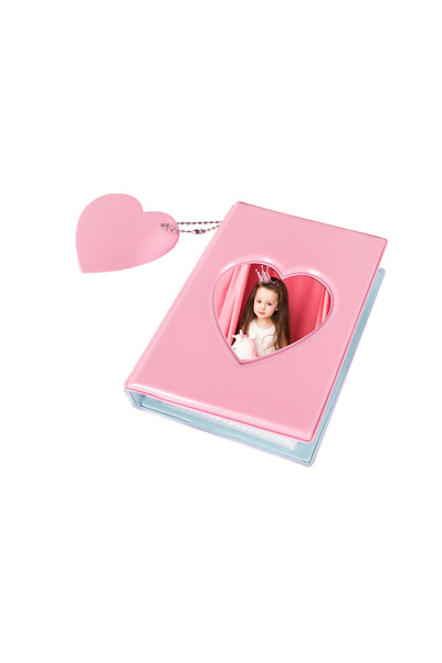 Nobbystar Instax Mini Polaroid Photo Album with 41 Photo Capacity Pink Photo Album