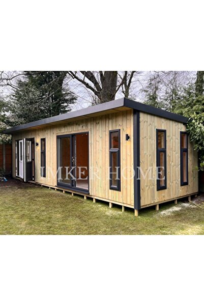 IMKER HOME Ahşap Ev Kulübe Bungalov Bağ Evi Prefabrik Üretim Yerinde Montaj K...
