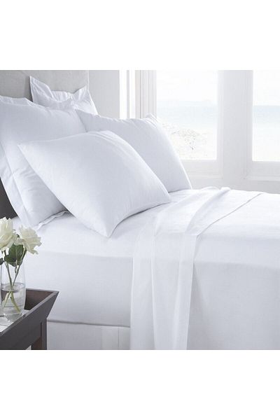 Ala Perde By İtalyanhomestore Cotton Satin Plain Double Bed Sheet