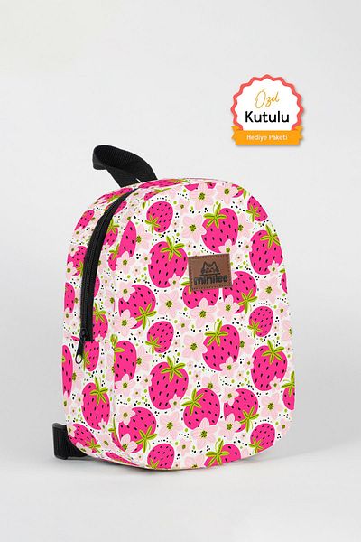 Minilee Strawberry Garden 0-8 Years - Children's Kindergarten, Nursery Backpack