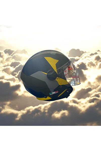 ITALY LIFE STYLE MOTORSİKLET YARIM KASK