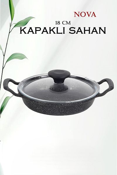 COOK KİTCHEN Nova 18 cm Covered Pan