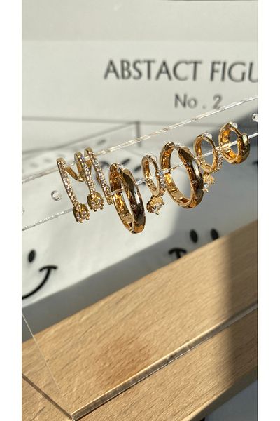 GAMZE STEEL VIP CIGARDS INCLUDED EARRING SET