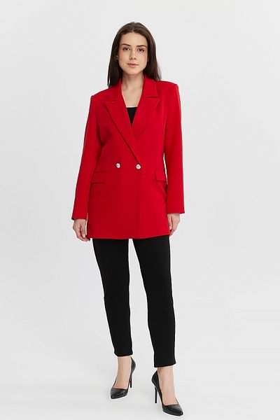 Bolivente Oversize Woven Blazer Jacket