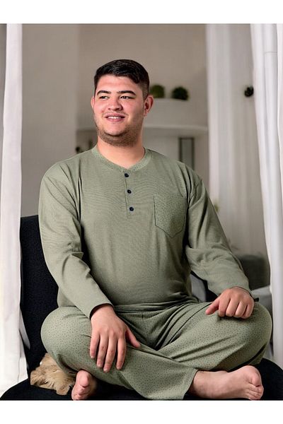 Ercan Men'S, Cotton, Oversize Pajama Set
